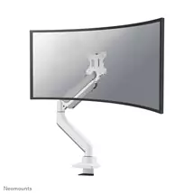 Neomounts DS70PLUS450WH1 Monitor arm 1749"  gas spring  Topfix