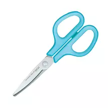 Plus By Pentel Fitcut Curve Smart Stainless Steel LeftHanded Scissors