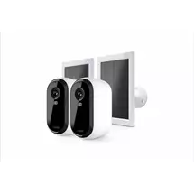 Arlo Essential 3 2K Security Camera, 2cam with Solar Panel, IP
