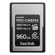 SanDisk PRO-CINEMA 960 GB CFexpress Type A | In Stock