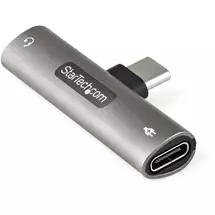 Interface Hubs | StarTech.com USB C Audio & Charge Adapter  USBC Audio Adapter w/ 3.5mm