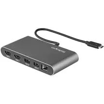 Laptop Docks & Port Replicators | StarTech.com Thunderbolt 3 Mini Dock  Portable Dual Monitor Docking