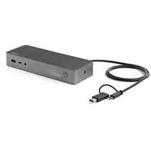 Laptop Docks & Port Replicators | StarTech.com Universal Laptop Docking Station, Hybrid USBC & USBA