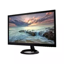 V7 L215E-2K, 54.6 cm (21.5"), 1920 x 1080 pixels, Full HD, LED, Black