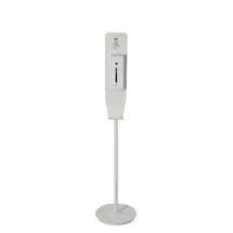Alba Automatic Hand Sanitiser Dispenser 1 Litre Height 164cm Steel