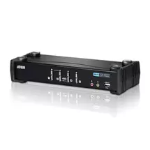 ATEN CS1764A-AT-E KVM switch Black | In Stock | Quzo UK
