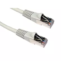 CABLES DIRECT Cables | Cables Direct 1m CAT6a, M - M networking cable Grey S/FTP (S-STP)