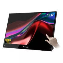 Top Brands | Verbatim Portable 15.6" FHD Touch Monitor LIGHT | In Stock