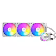 Antec Skeleton 360ARGB Liquid CPU Cooler, Universal Socket, White,
