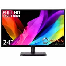 Acer Monitors | Acer AOPEN 24CV1Y  23.8" Full HD (1920x1080), 75Hz, 5ms, FreeSync