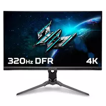 27 Inch Monitors | Acer XB Predator XB273KV5  27" Ultra HD (3840x2160), 320Hz DFR, 0.5ms,