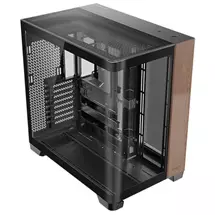 PC Cases | Antec C8 Curve Wood Full Tower Black, Transparent, Wood