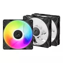 CPU Cooler | ARCTIC P14 Pro A-RGB - 3 Pack 140 mm A-RGB PWM Fan with Cable Splitter
