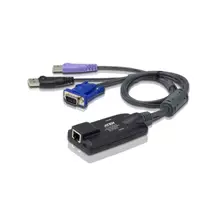 ATEN USB  VGA to Cat5e/6 KVM Adapter Cable (CPU Module), with Smart