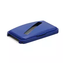 Durable 1800502040 trash can accessory Blue Lid | In Stock