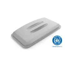 Durable 1800504050 trash can accessory Grey Lid | In Stock