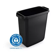 Durable URABIN ECO Rectangular Plastic Black | In Stock