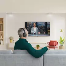 Hama 00221847 headphones/headset Wired & Wireless Headband TV