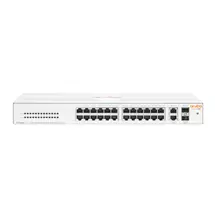 POE Switch | HPE Aruba Networking Aruba Instant On 1430 26G 2SFP Unmanaged L2