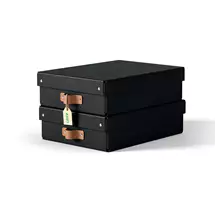 Leitz Puro Storage Box with lid, medium low, 8L, 100% recycled card,