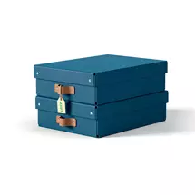 Leitz Puro Storage Box with lid, medium low, 8L, 100% recycled card,