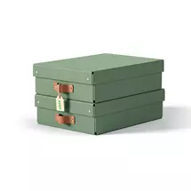 Leitz Puro Storage Box with lid, medium low, 8L, 100% recycled card,