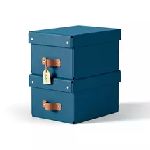 File Storage Boxes | Leitz Puro Storage Box with lid, small, 7L, 100% recycled card, pack