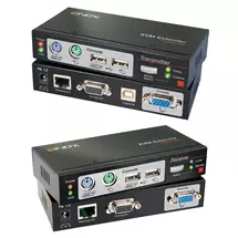 Lindy | Lindy 300m CAT5 KVM Extender Combo, USB and VGA | In Stock