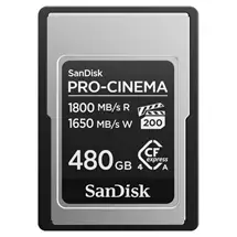 SanDisk PRO-CINEMA CFexpress Type A Card - 480GB | In Stock