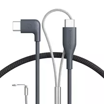 BOUNCEPAD Cables | Bouncepad CB-RF-C2C-B USB cable 2 m USB C Black, Grey