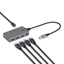 StarTech.com 4Port USBA Hub, 5Gbps, Bus Powered, USBA to 4x USBA Hub