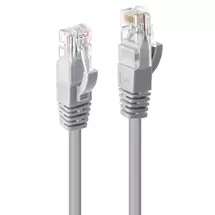 Lindy Cables | Lindy 15m Cat.6 U/UTP Network Cable, Grey | In Stock