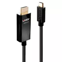 Top Brands | Lindy 1m USB Type C to HDMI 4K60 Adapter Cable with HDR