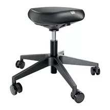 Gaming Chair | Leitz Ergo Sitting Stool with Wheels and Comfort Seat