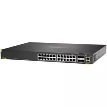 24 Port Gigabit Switch | HPE Aruba Networking CX 6200F 24G Class4 PoE 4SFP 370W Managed L3