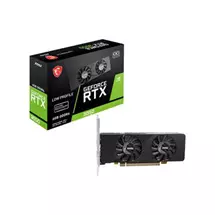 MSI  | MSI GEFORCE RTX 3050 LP E 6G OC graphics card NVIDIA 6 GB GDDR6