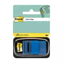 Post-It | Postit Index Flags Repositionable 25x43mm 12x50 Tabs Blue (Pack 600)