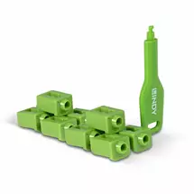 Lindy | Lindy SFP Port Locks Green, 10x + 1 Key | In Stock