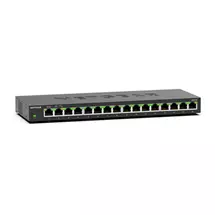 Netgear | NETGEAR GS316 Unmanaged L2 Gigabit Ethernet (10/100/1000) Black
