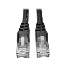 Eaton Cables | Tripp Lite N201015BK Cat6 Gigabit Snagless Molded (UTP) Ethernet Cable