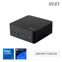Pcs For Home And Office | MSI Cubi NUC 1M Intel Core 3 100U Desktop PC, NUC, SFF, Mini Computer,