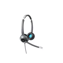 USB Headphones | Cisco Headset 522, Wired Dual OnEar 3.5 mm Headset with USBA Adapter,