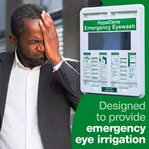 Treatment Kits | HypaClens Emergency 20ml Eyewash Dispenser including 25 Pods - E498
