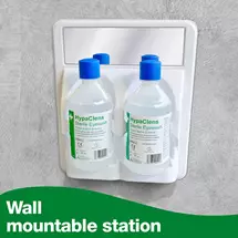Treatment Kits | HypaClens Eyewash Station With 2 x HypaClens Eyewash Bottles 500ml