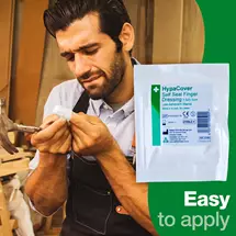 Plasters & Bandages | HypaCover Self Seal Finger Dressing (Pack 12) - D7893PK12