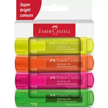 Highlighters | FaberCastell Highlighter Textliner 46 Assorted Superfluorescent