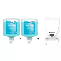 Hand Soap, Creams & Lotions | Deb Azure Foam Soap 1L X 2 With Free Dispenser - AZU1Lx2+WHB1LDS