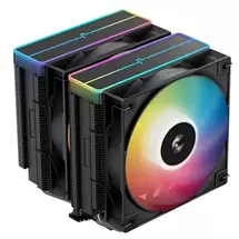 Computer Cooling Systems | DeepCool AG620 BK ARGB V2 Chipset, Motherboard Air cooler 12 cm Black