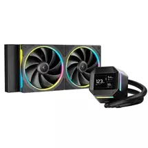 Deepcool Computer Cooling Systems | DeepCool LM240 Processor Liquid cooling kit 12 cm Black 1 pc(s)