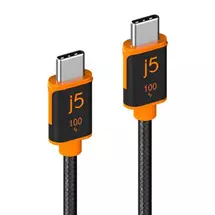 J5create | j5create JUCX25L18 USB-C® 100W Sync & Charge Cable (1.8 m / 5.9 ft.)